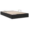 vidaXL Opslag bed met matras met hoofdeinde Zwart 120 x 200 cm Fluweel
