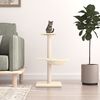 vidaXL Kattenmeubel met sisal krabpalen 72 cm cr&egrave;mekleurig