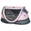 DERYAN Reisbedje pop-up Toddler Luxe met klamboe roze