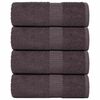 vidaXL Washandjes FROGN 4 st 15x21 cm 360 g/m&sup2; antraciet