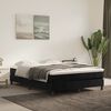 vidaXL Boxspring bed 140x190 cm fluweel zwart