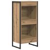 vidaXL Boekenkast Ambachtelijk eiken 80 x 30 x 155 cm Bewerkt hout