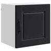 vidaXL Wandkast PORTO Zwart 40 x 31 x 40 cm Bewerkt hout