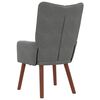 vidaXL Fauteuil Donkergrijs 63 x 67 x 94 cm Fluweel