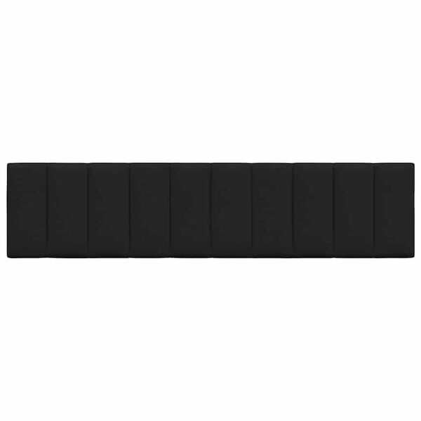 vidaXL Hoofdbordkussen "Hanko" 200 cm stof zwart