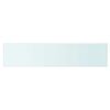 vidaXL Schappen 2 st 90x20 cm glas transparant