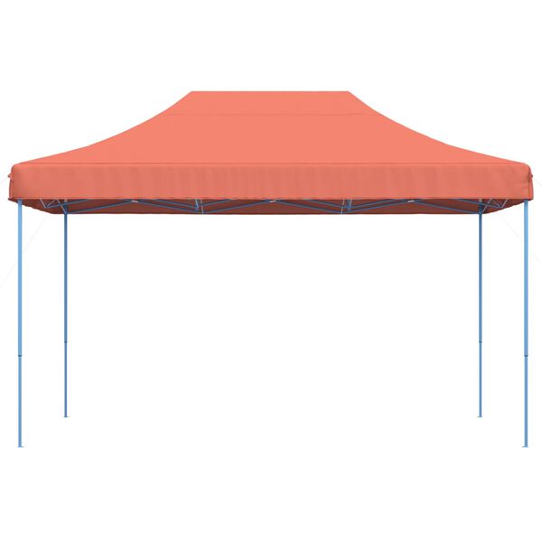 vidaXL Partytent inklapbaar pop-up 440x292x315 cm terracotta