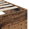 vidaXL Ottoman Bedframe Oudhout 160 x 200 cm Geconstrueerd hout