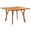 vidaXL Tuintafel 120x120x75 cm massief acaciahout