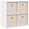 vidaXL Dressoir met lade Wit 59,5 x 27 x 57 cm