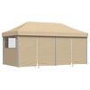 vidaXL Partytent Beige 292 x 580 x 315 cm Oxford Stof