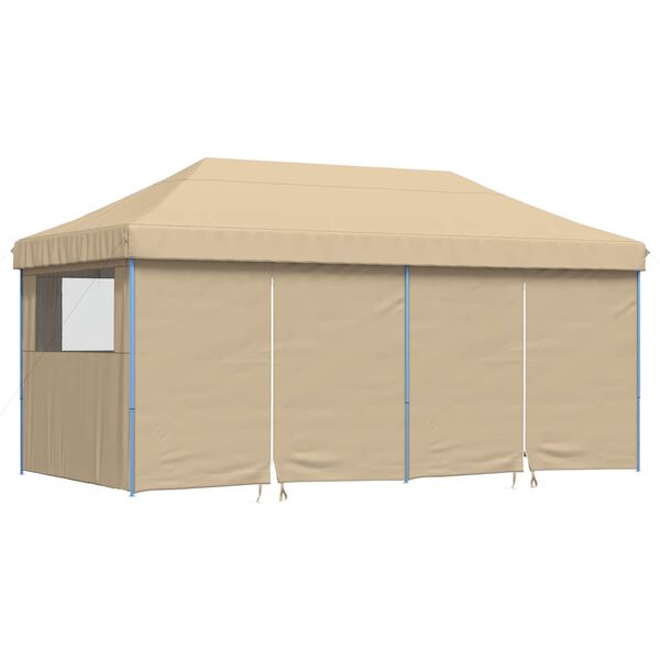 vidaXL Partytent Beige 292 x 580 x 315 cm Oxford Stof