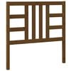 vidaXL Hoofdbord 106x4x100 cm massief grenenhout honingbruin