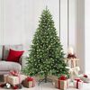 vidaXL Kunstkerstboom met 300 LED met standaard Groen 180 cm PE en PVC