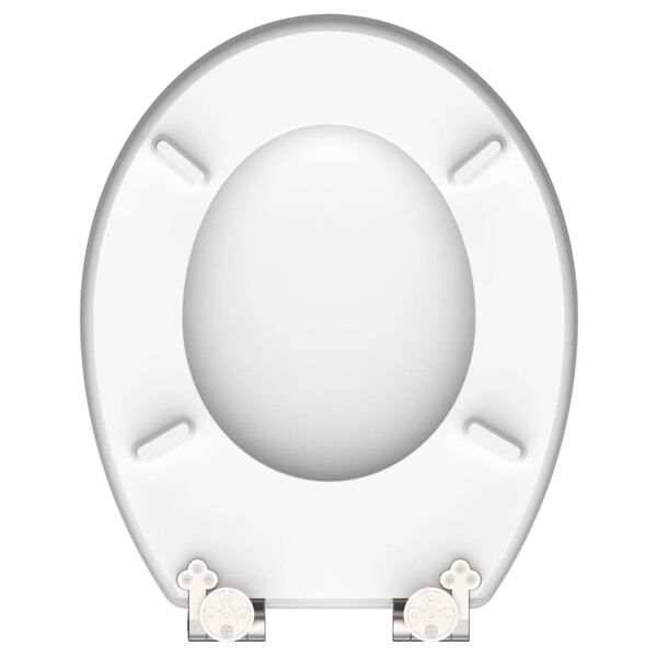 SCH&Uuml;TTE Toiletbril met soft-close WATER DROP MDF hoogglans