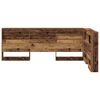 vidaXL Opberghoofdbord met plank Oud Hout 120 cm Bewerkt hout