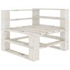 vidaXL 8-delige Loungeset pallet hout wit