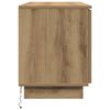 vidaXL TV-kast Artisan Eiken 100 x 38 x 49 cm Bewerkt hout