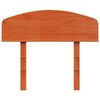 vidaXL Hoofdbord 75 cm massief grenenhout wasbruin