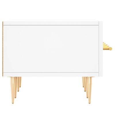 vidaXL Tv-meubel 150x36x30 cm bewerkt hout wit