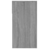 vidaXL Wandtafel 100x39x75 cm bewerkt hout grijs sonoma eikenkleurig