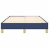 vidaXL Boxspring bed 120x200 cm stof blauw