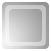 vidaXL LED Badkamer Spiegel Transparant 30 x 30 cm gehard glas