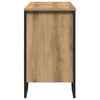 vidaXL Badkamertenk te kast Artisan Eiken 91 x 35 x 60 cm Bewerkt hout