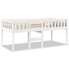 vidaXL Kinderbed zonder matras massief grenenhout wit 90x190 cm