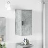 vidaXL Badkamer Kast Wandgemonteerd Beton Grijs 30 x 31,5 x 61 cm