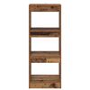 vidaXL Boekenkast Oud hout 40 x 30 x 103 cm Bewerkt hout