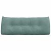 vidaXL Rugkussen Zeegroen 120 x 24 x 50 cm Fluweel
