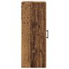 vidaXL Wandkast Oud Hout 34,5 x 34 x 90 cm Bewerkt hout