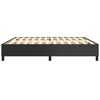 vidaXL Boxspring bed kunstleer zwart 200x200 cm
