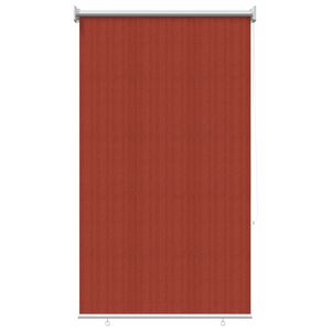 vidaXL Buitenrolgordijn 90% UV-blok Terracotta 60 x 140 cm HDPE