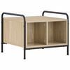 vidaXL Salontafel Sonoma Eiken 50 x 49 x 41 cm Bewerkt hout