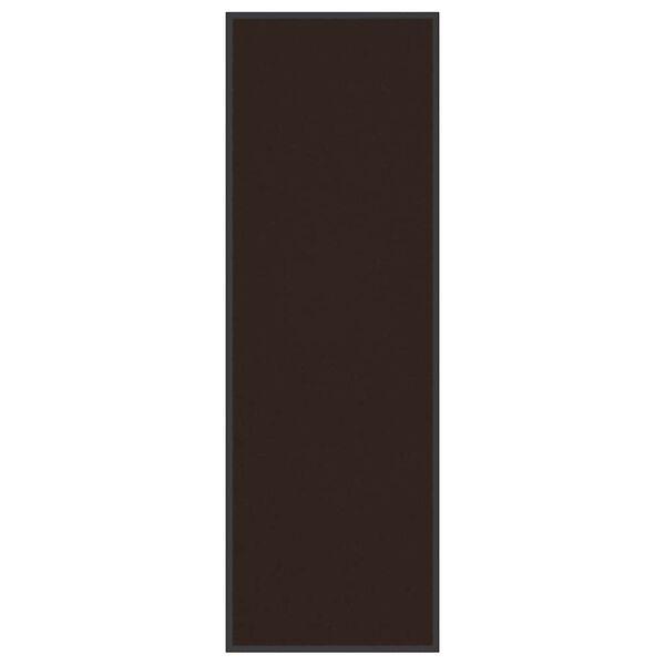 vidaXL Deurmat 60x180 cm bruin