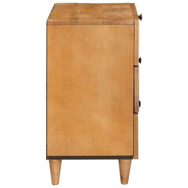 vidaXL Nachtkastje Licht Bruin 50 x 33 x 62 cm Massief acaciahout