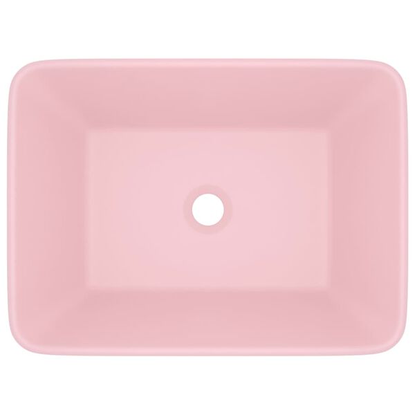 vidaXL Wastafel 41x30x12 cm keramiek matroze