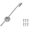 vidaXL Trekstang Scharnier 439 pcs Zilver IJzer