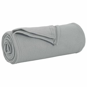 vidaXL Kleden 24 st Grijs 170 x 130 cm 7.43 kg Fleece