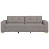 vidaXL Bank 180cm Taupe Stof