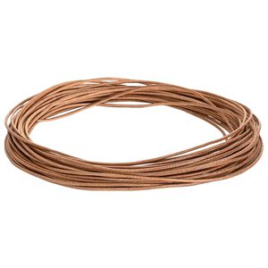 vidaXL Leren Koord Bruin &Oslash;1 mm x 5 m Leer