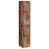 vidaXL Kastenset 2 st Oud hout Bewerkt hout
