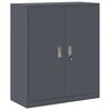 vidaXL Opbergkast Antraciet 90 x 40 x 105 cm Staal
