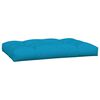 vidaXL Palletkussens 7 st stof blauw