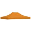 vidaXL Partytentdak 270 g/m&sup2; 4,5x3 m oranje