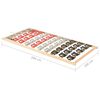vidaXL Bedframe met 12 latten verstelbaar hoofdeinde100x200 cm