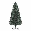 vidaXL Kunstkerstboom met decoratieve touwlichten Groen 150 cm PVC