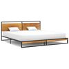 vidaXL Bedframe metaal 200x200 cm